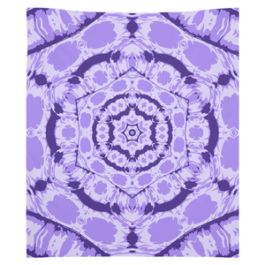 Purple Pattern Tapestry