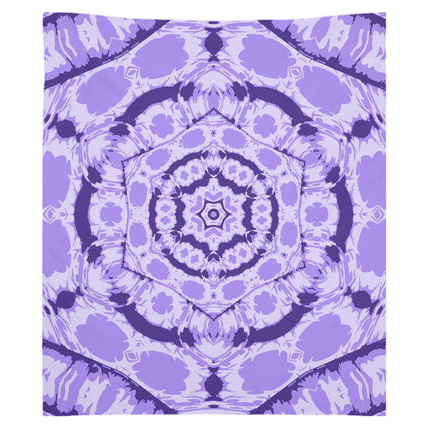Purple Pattern Tapestry