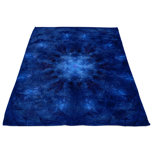 Diamond Blue Kaleidoscope Fleece