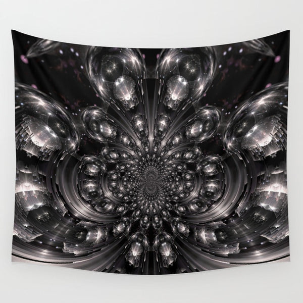 Chrome Space Tapestry