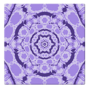 Purple Pattern Canvas Wrap