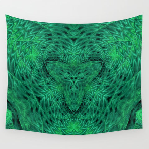 Super Green Tapestry